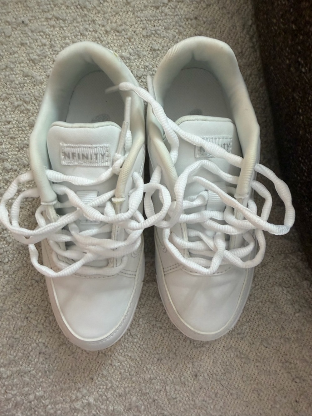 Nfinity Fearless Cheer Shoes White Youth Athletic Sneakers - Picture 2 of 6